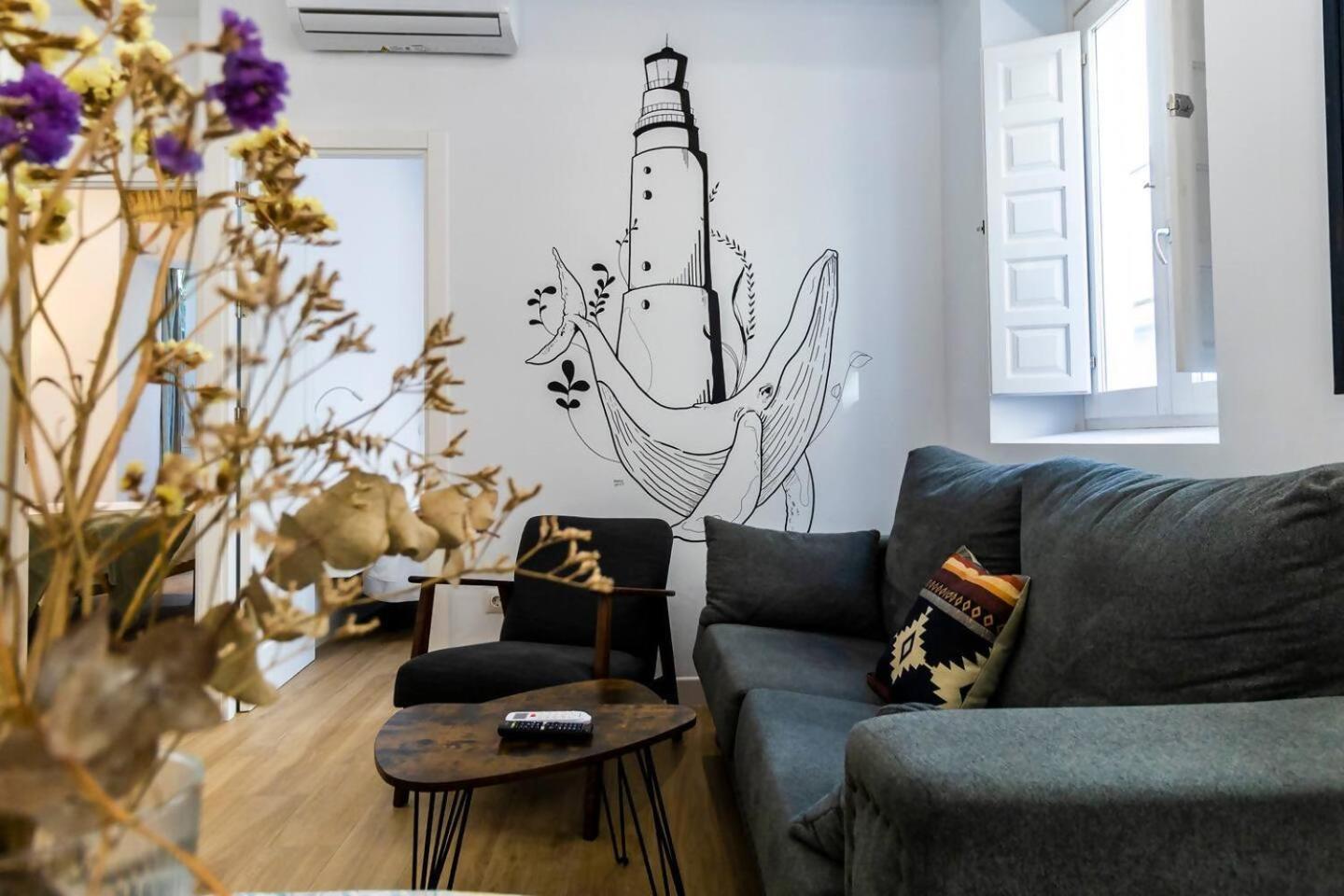 Apartamentos La Cruz Verde كاديز الغرفة الصورة