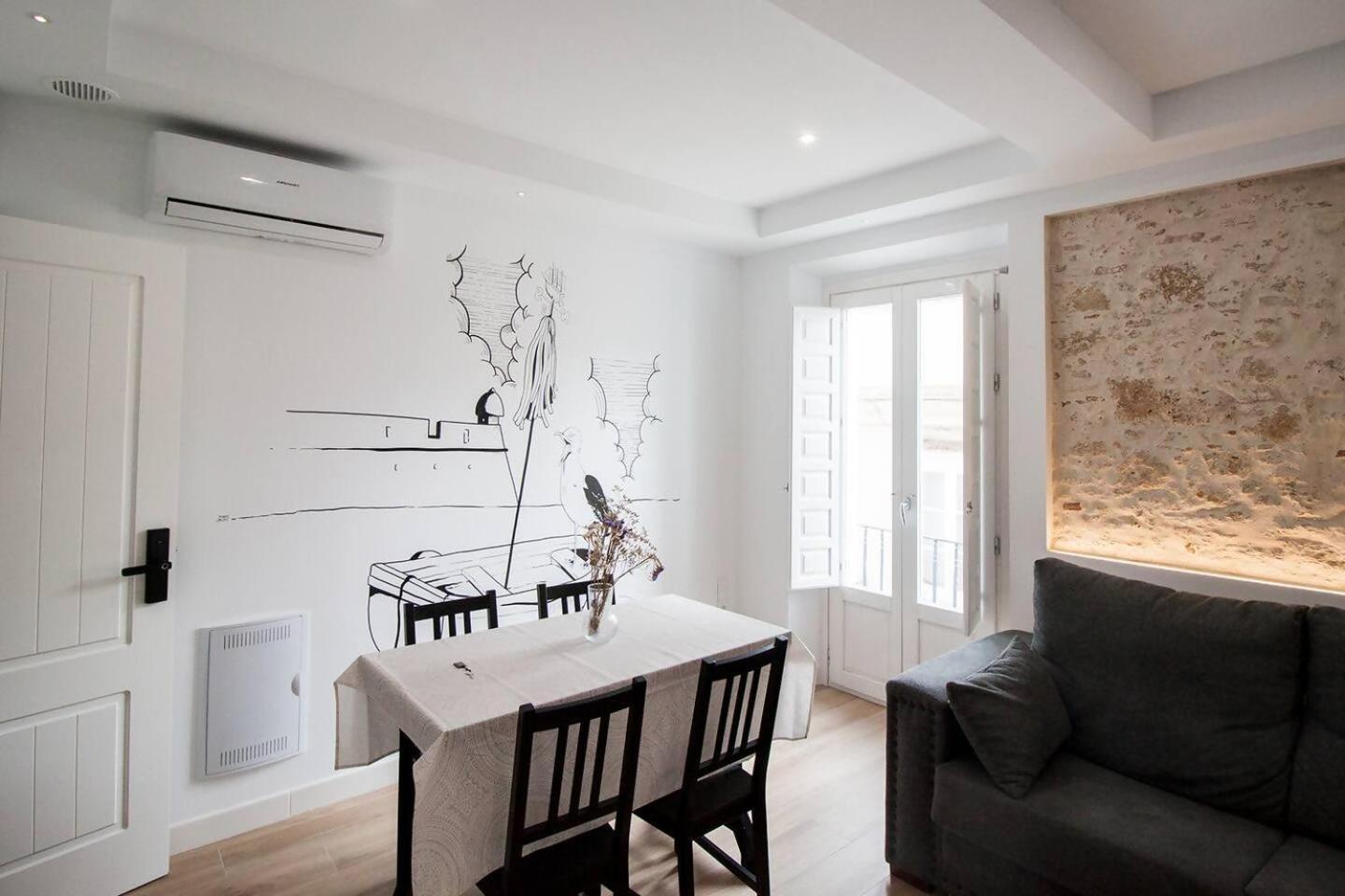 Apartamentos La Cruz Verde كاديز الغرفة الصورة