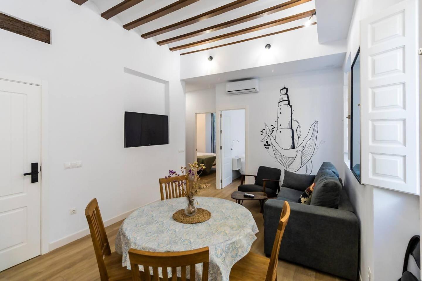 Apartamentos La Cruz Verde كاديز الغرفة الصورة